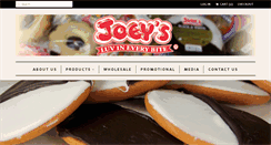 Desktop Screenshot of joeysfinefoods.com